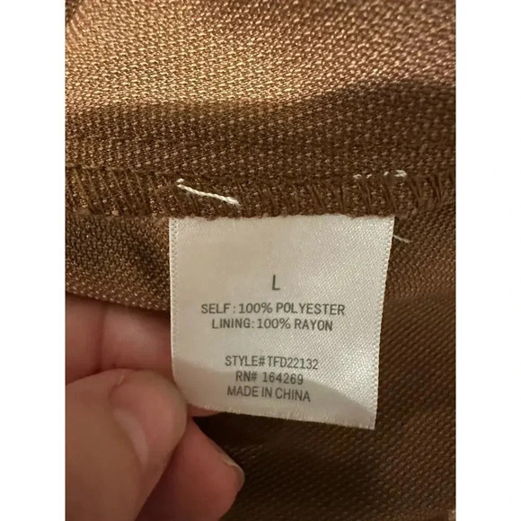 NWOT Mi Ami X Francesca’s Collection Bow Tie Open Back Blouse - Picture 5 of 6